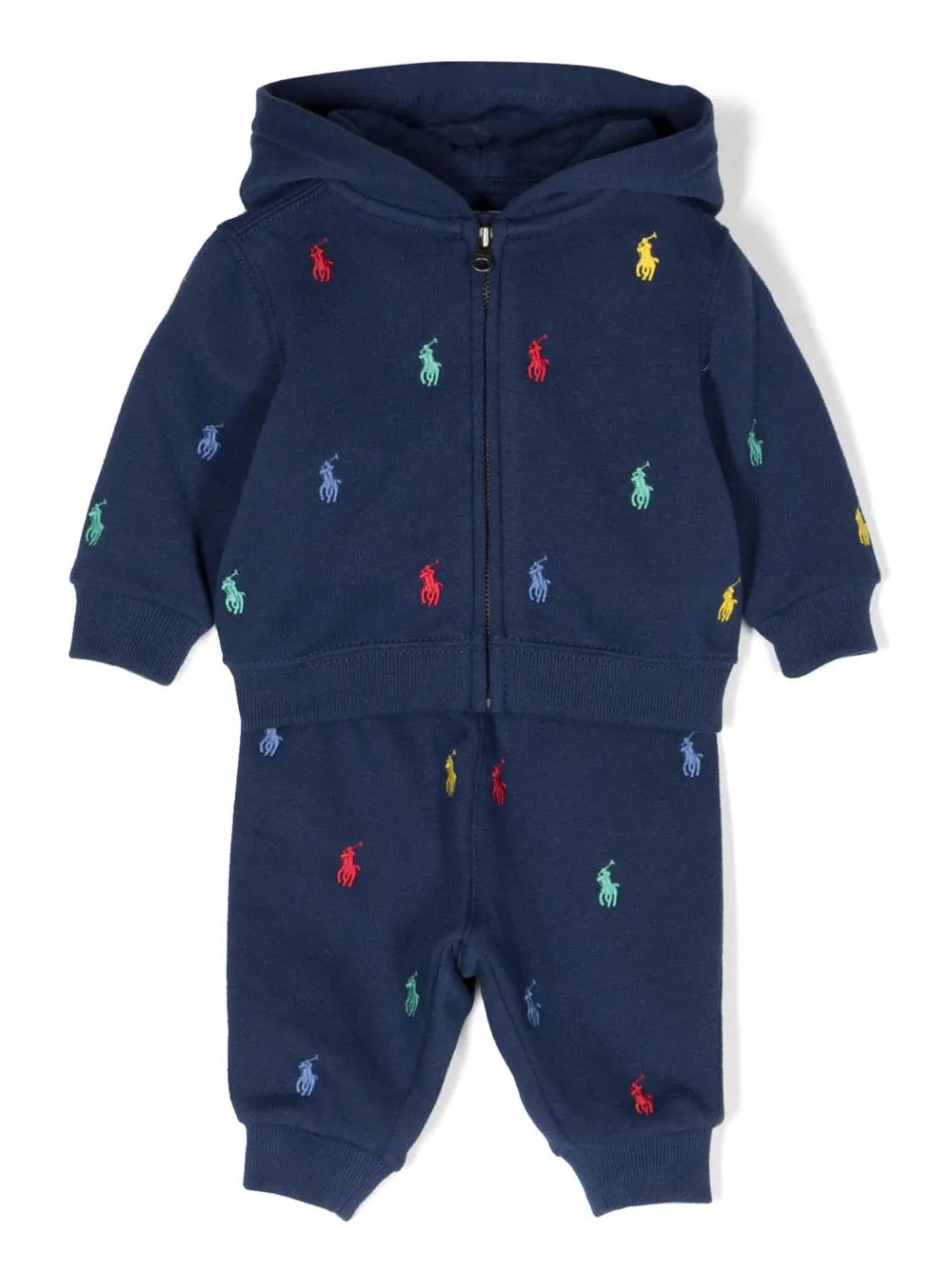 Felpa e pantaloni con pony Polo