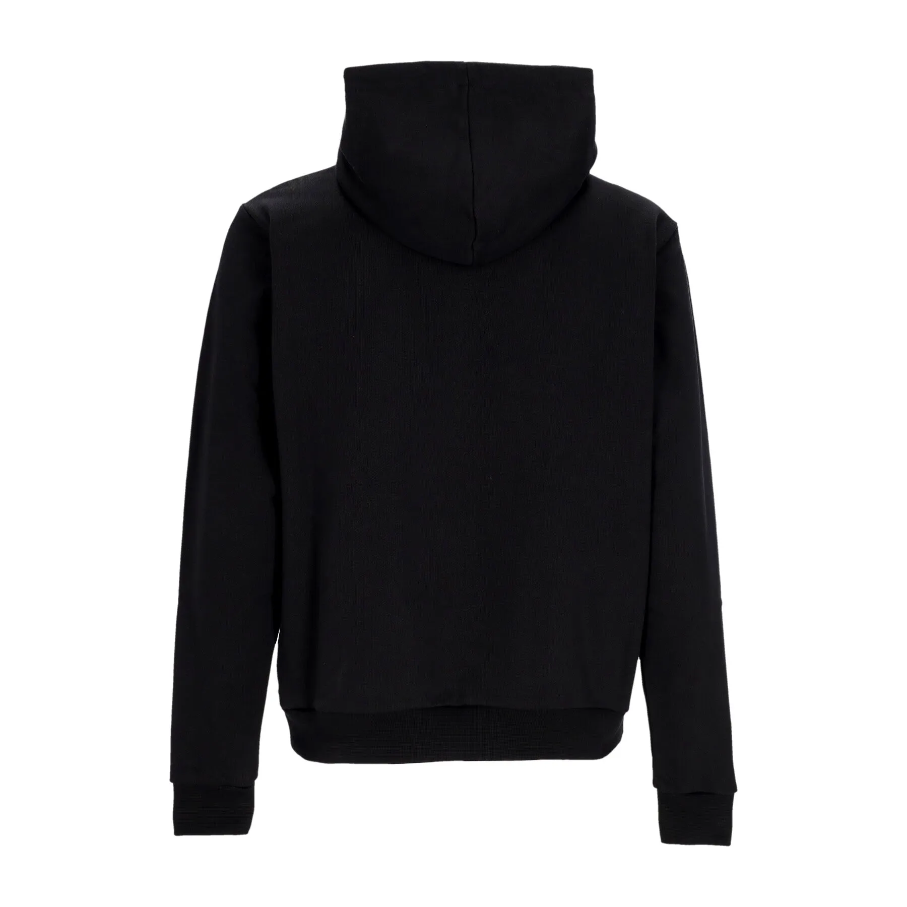 Felpa Leggera Cappuccio Uomo Bicolor Lightning Print Hoodie Black