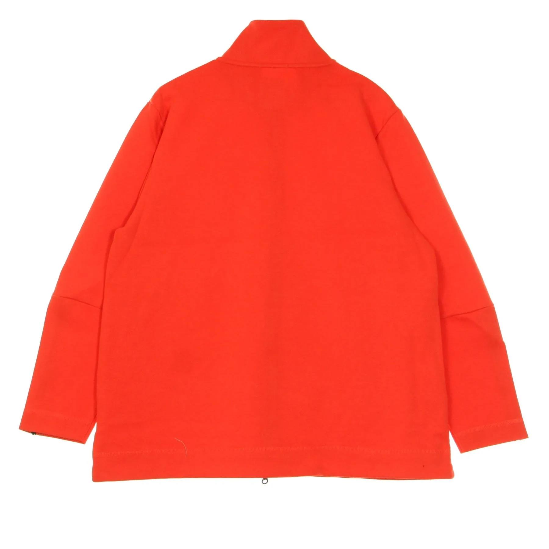 Felpa Leggera Collo Alto Donna Sportswear Tech Fleece Long Chile Red/black