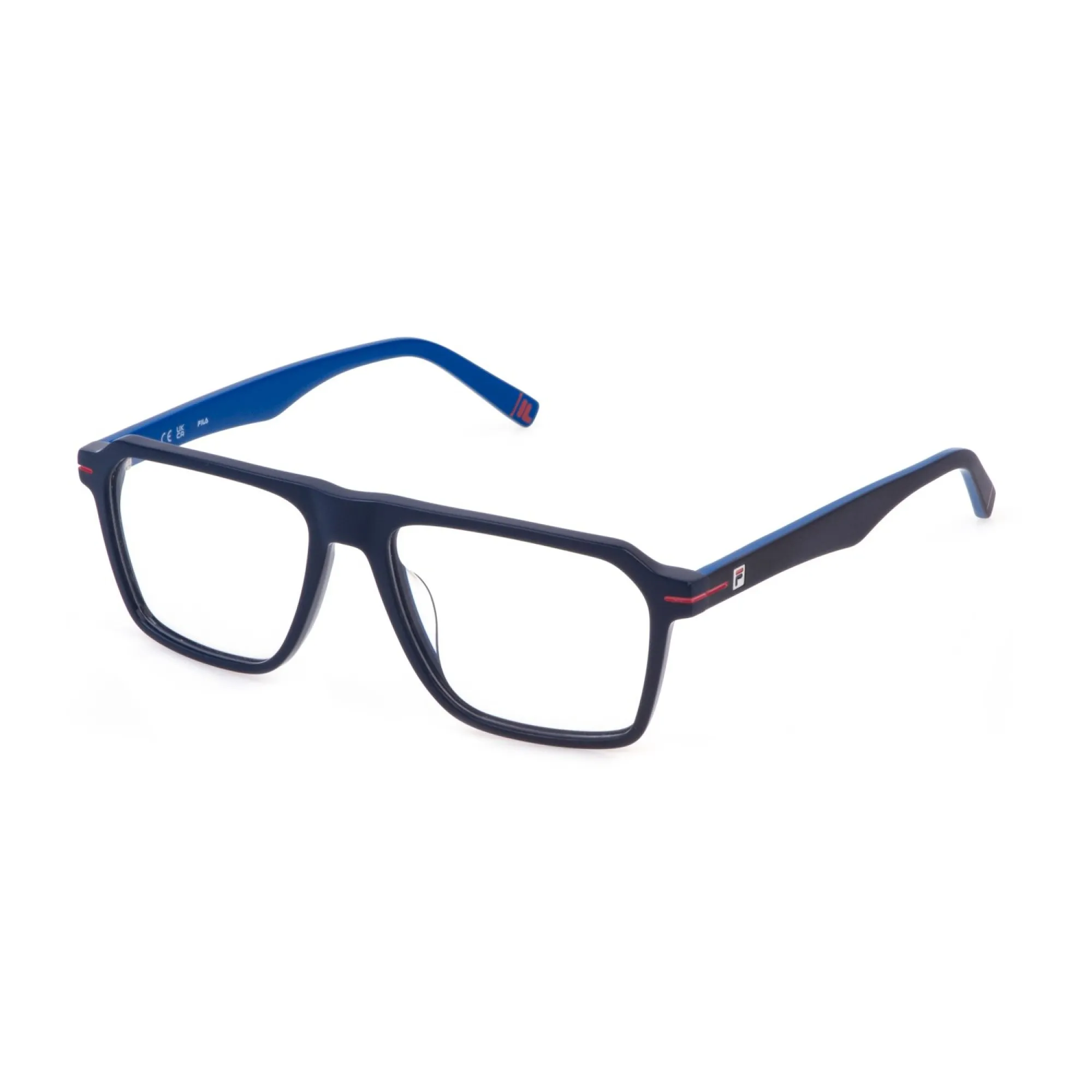   Fila VFI873 - 0C03 Blu Opaco | Occhiale Da Vista Uomo 
