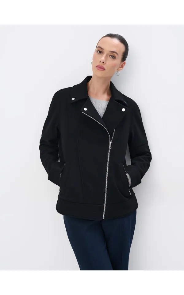 Giacca stile biker