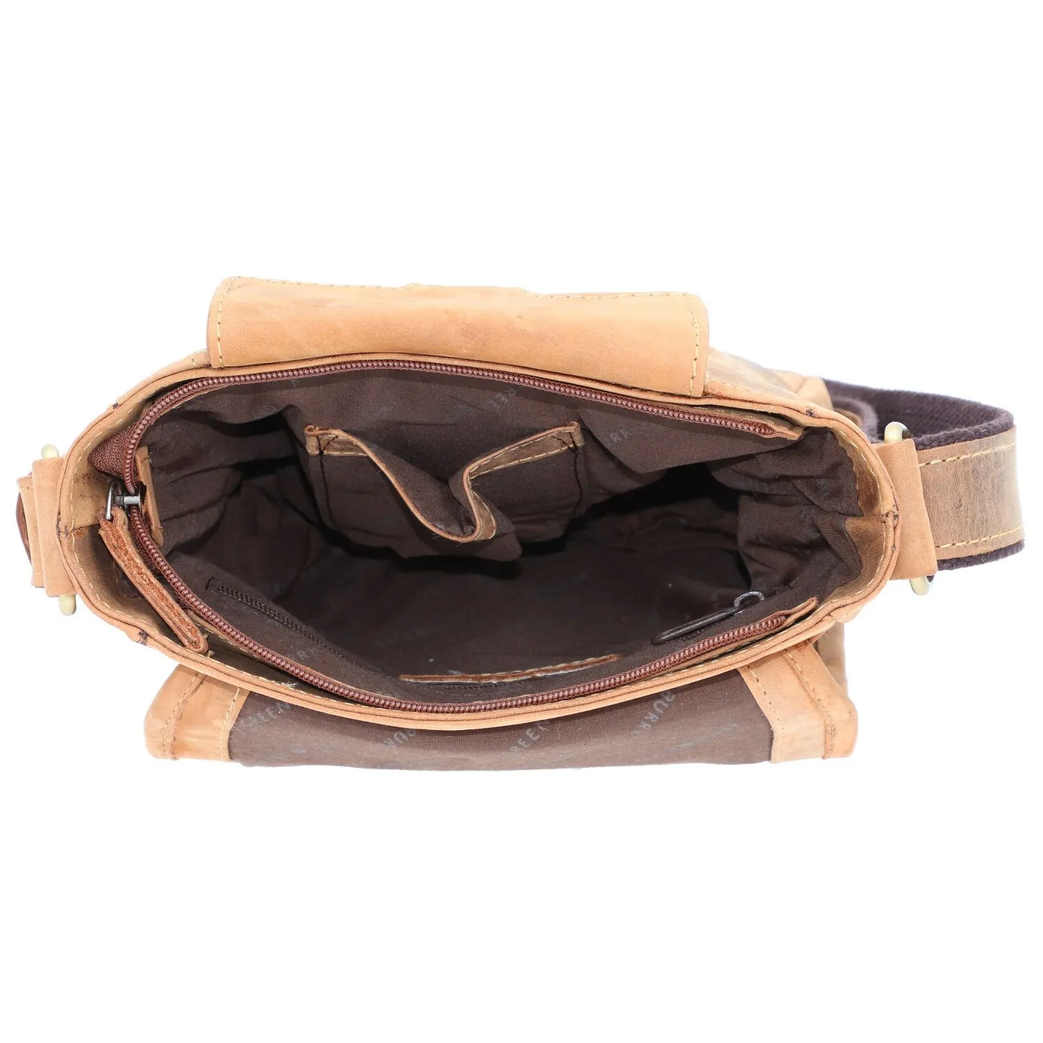 Greenburry Borsa a tracolla vintage in pelle 20 cm