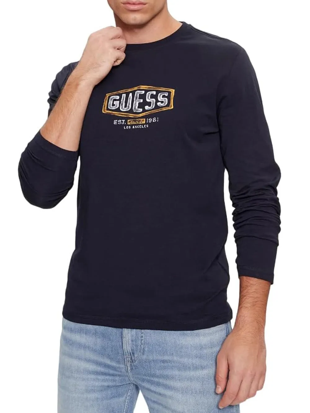 GUESS T-shirt Uomo - Bianco modello M4RI38J1314