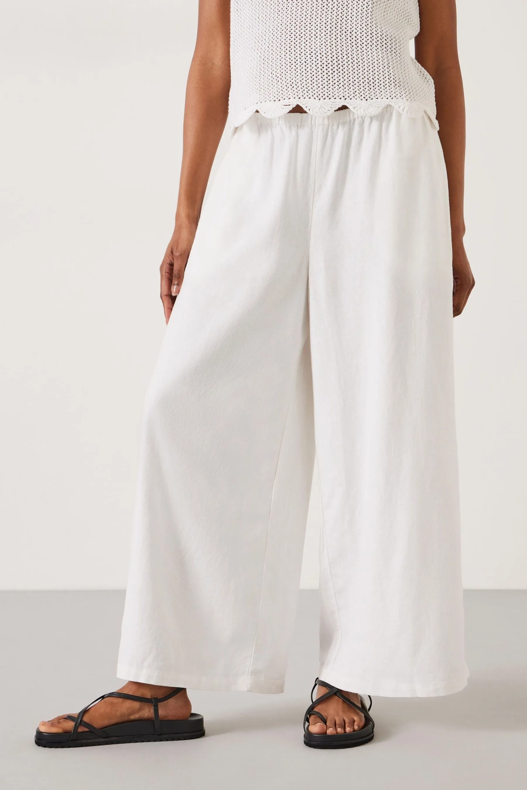 Hush Melissa - Blend Pantaloni ampi in lino    