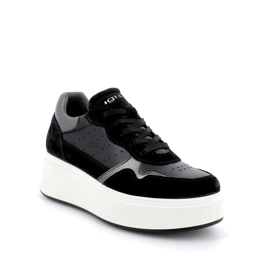 Igi & Co  ---------    ------------Igi&Co scarpa donna sneakers con suola bianca
