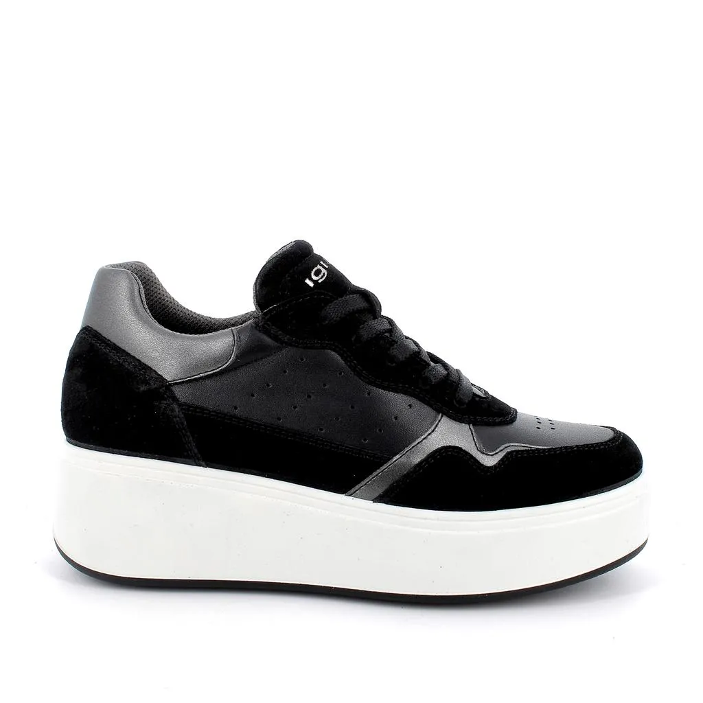Igi & Co  ---------    ------------Igi&Co scarpa donna sneakers con suola bianca