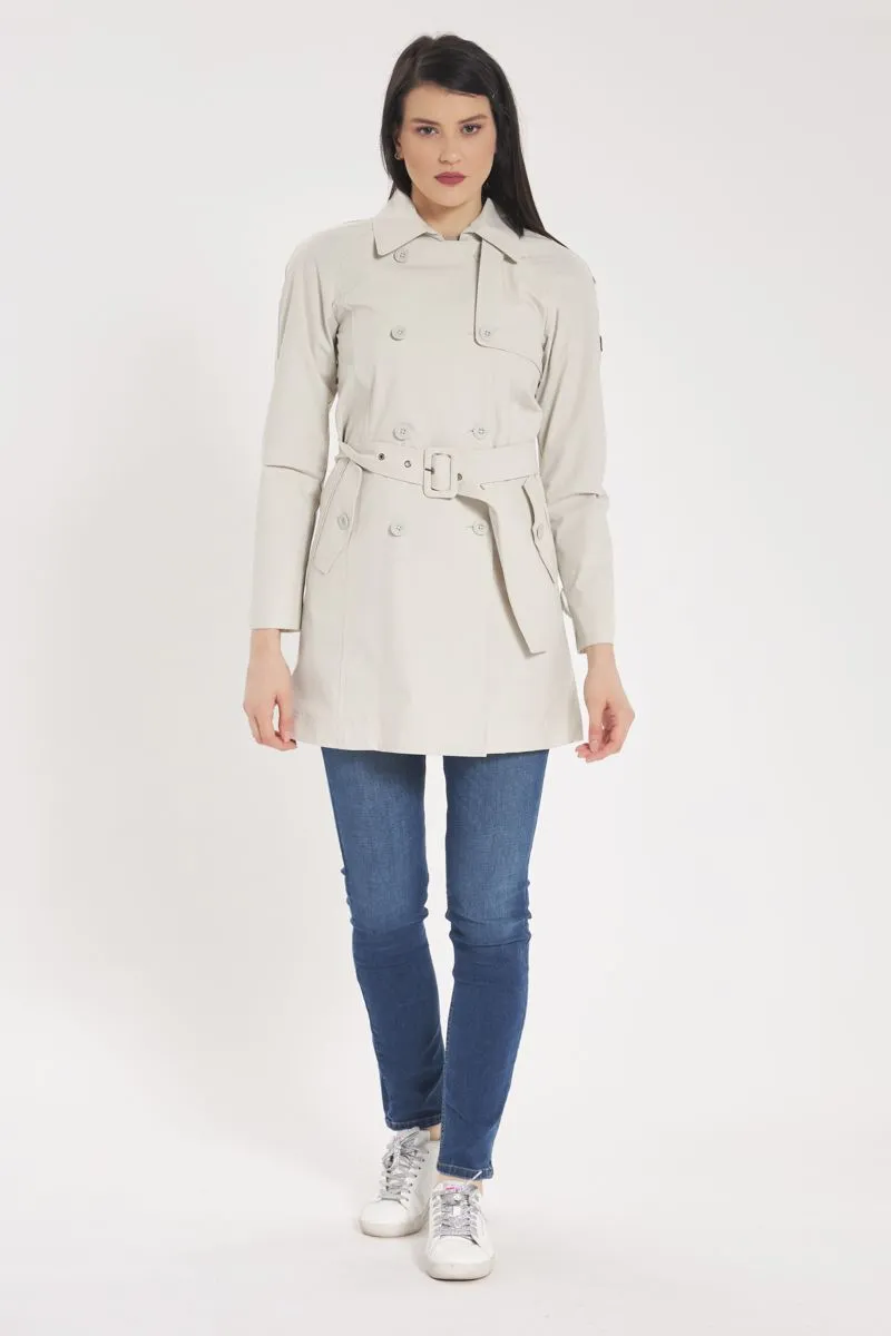 Impermeabile Donna Beige