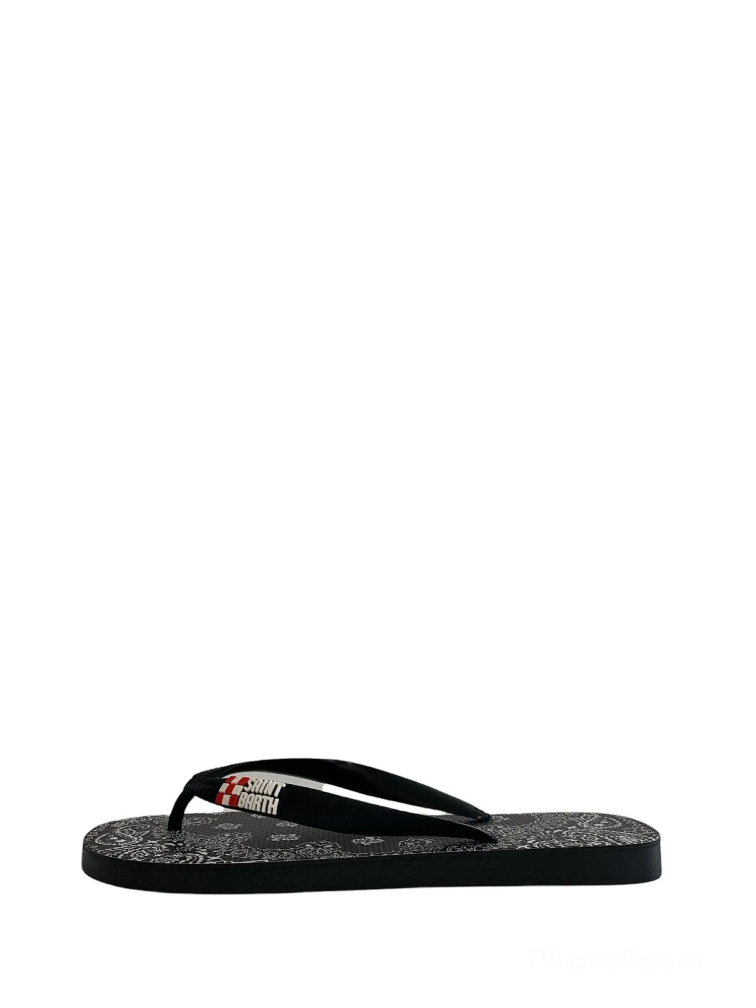 INFRADITO NERO CON STAMPA BANDANA