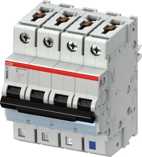 Interruttore magnetotermico ABB, 4P 50A, Tipo B
