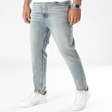Jeans slim in denim blu