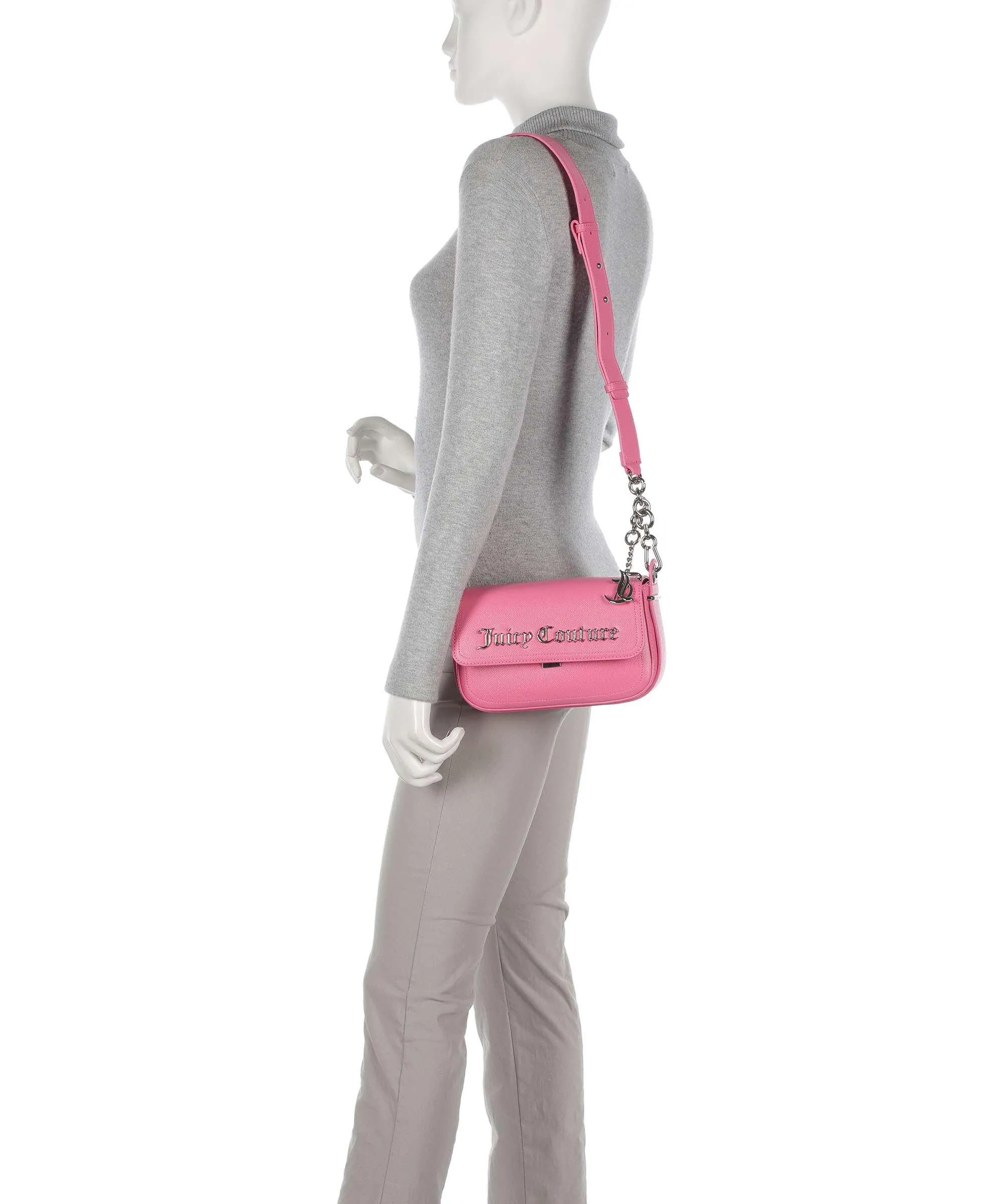  Juicy Couture Jasmine Borsa a tracolla pelle sintetica pink  