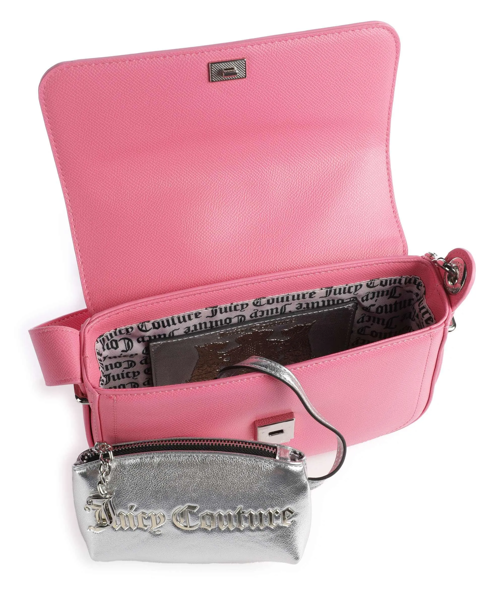  Juicy Couture Jasmine Borsa a tracolla pelle sintetica pink  