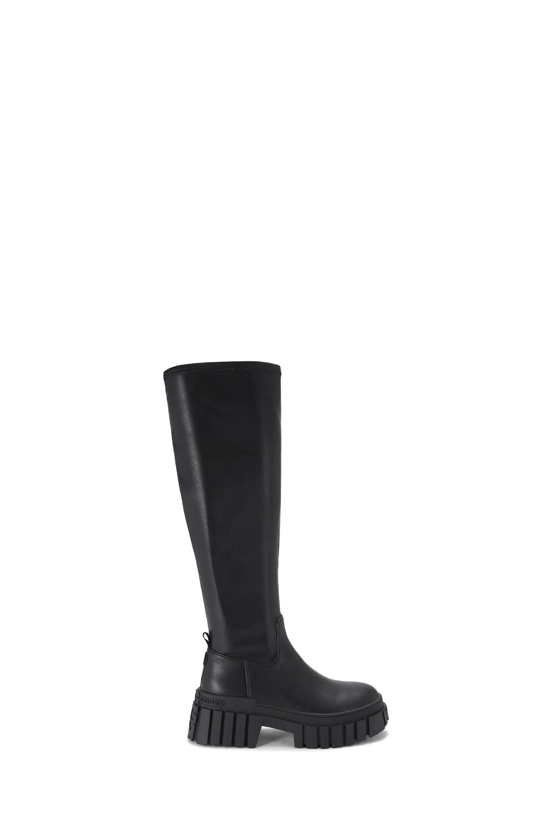 KG Kurt Geiger Nero - Tegan - Stivali a calza sulle ginocchia