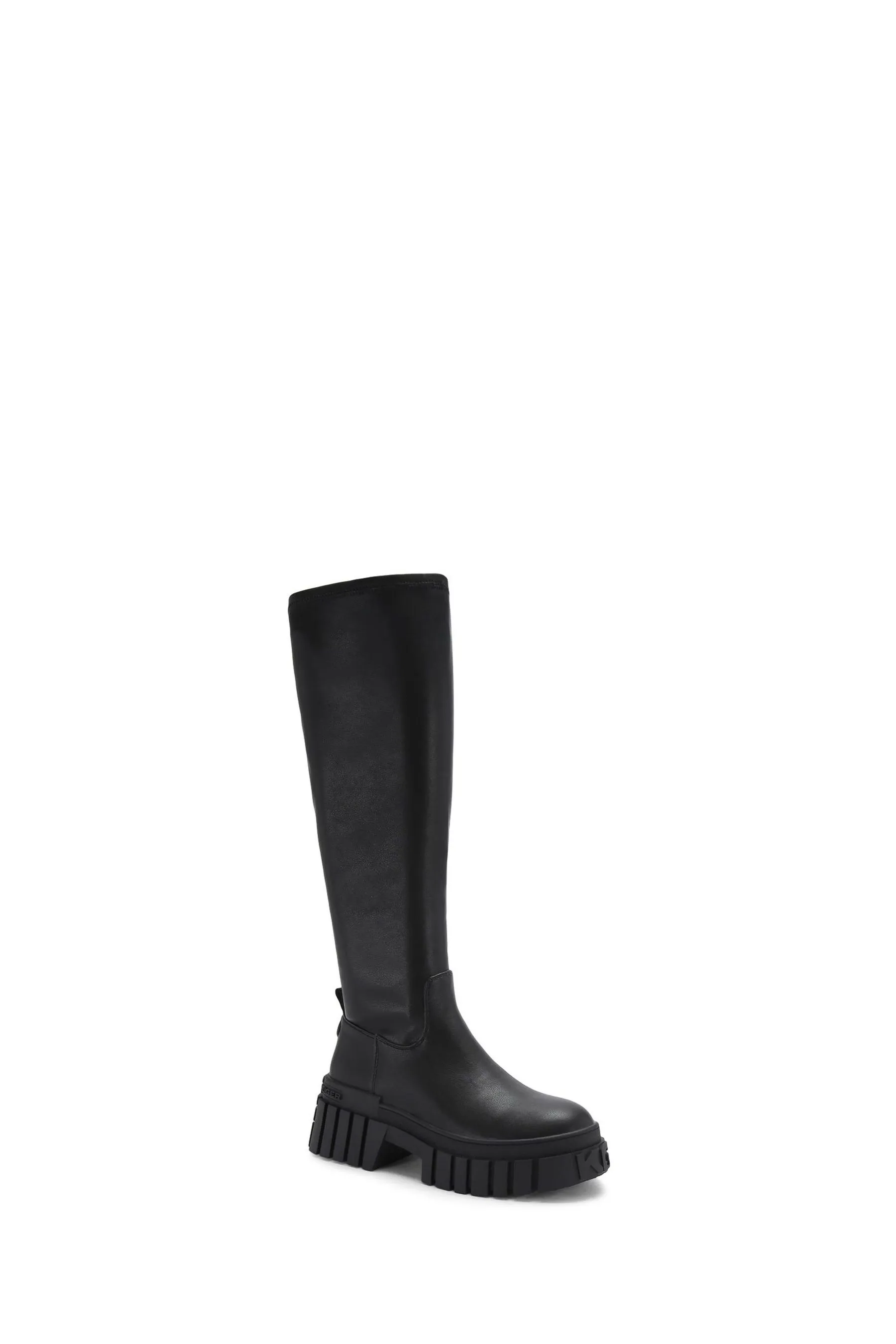 KG Kurt Geiger Nero - Tegan - Stivali a calza sulle ginocchia
