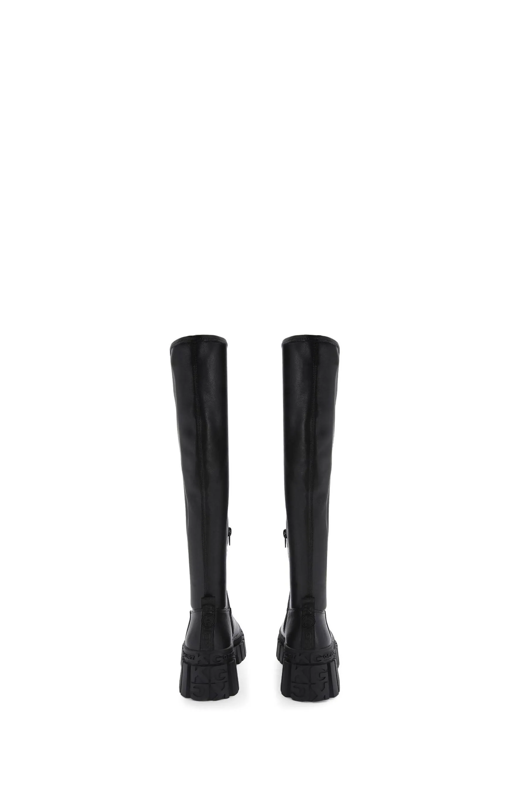 KG Kurt Geiger Nero - Tegan - Stivali a calza sulle ginocchia