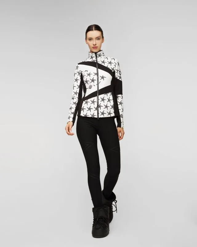 Leggings neri con elastico da donna Sportalm