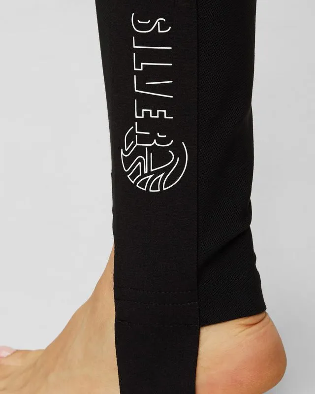 Leggings neri con elastico da donna Sportalm