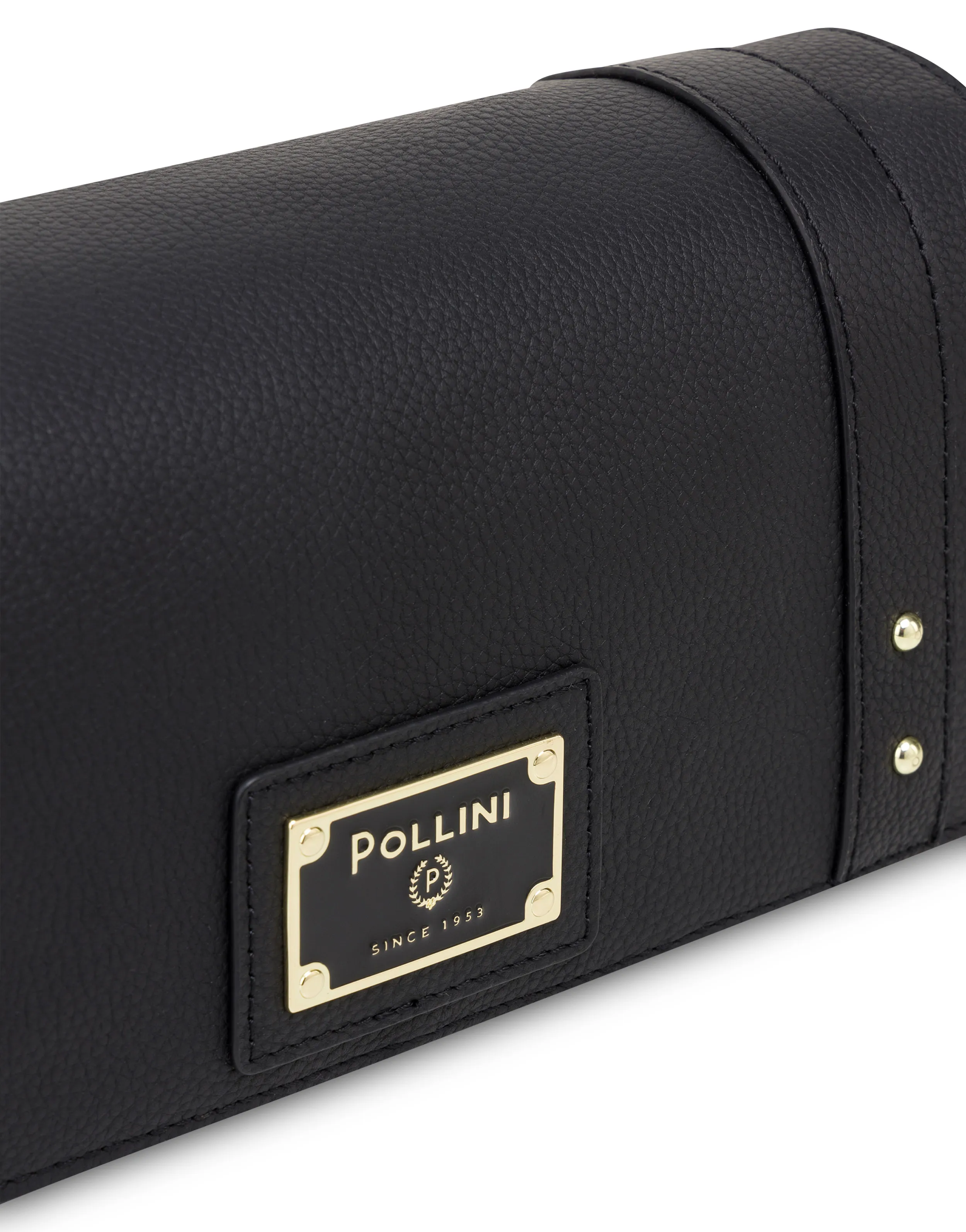     Linea Pollini Borsa A Spalla In Vitello Serena Nero