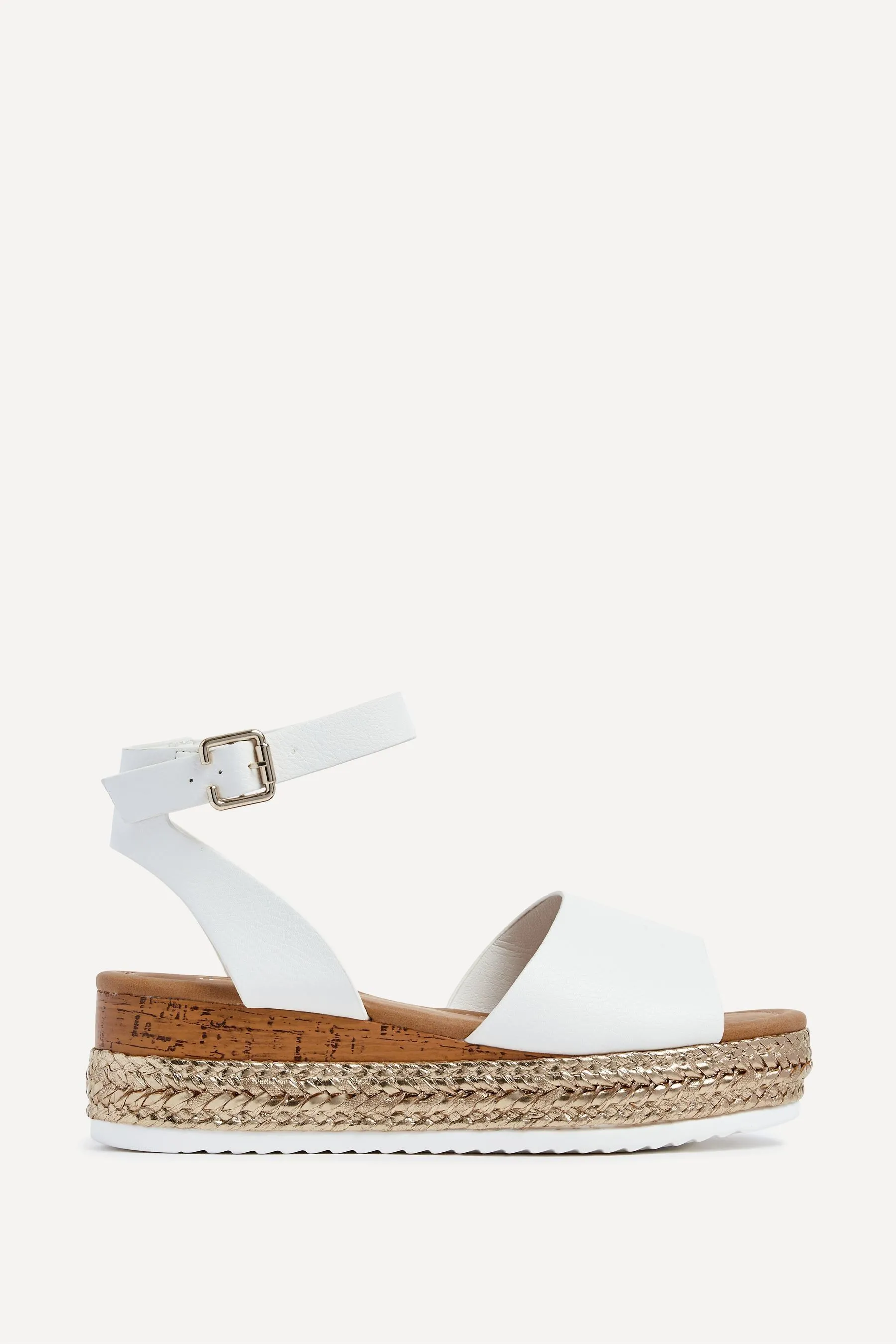 Linzi Vestibilità ampia - Marisol - Scarpe flatform espadrillas con Sandali intrecciata