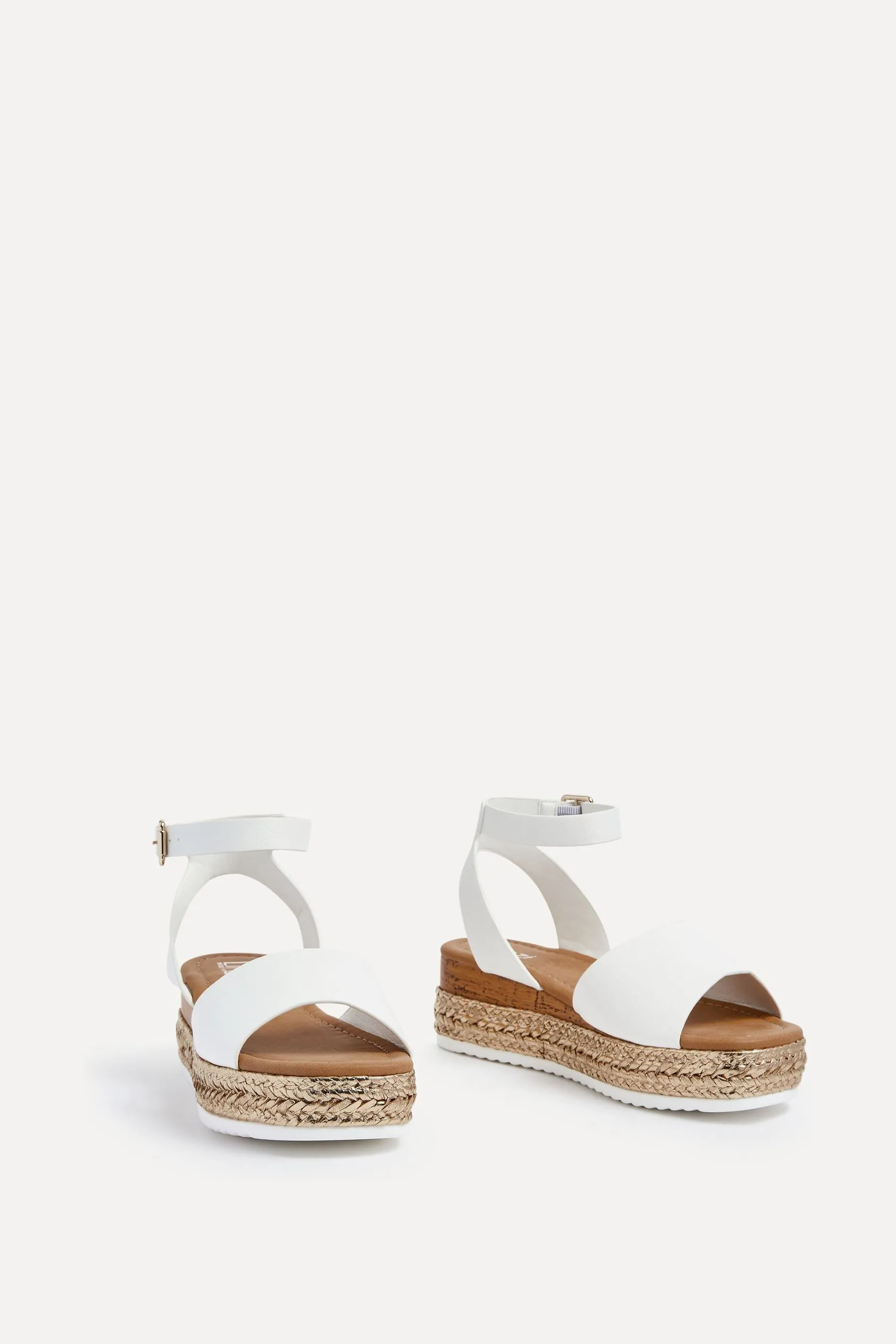 Linzi Vestibilità ampia - Marisol - Scarpe flatform espadrillas con Sandali intrecciata
