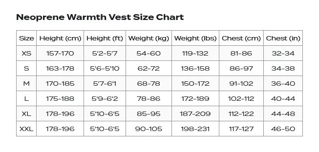 MAGLIA TERMICA ZONE3 NEOPRENE WARMTH VEST