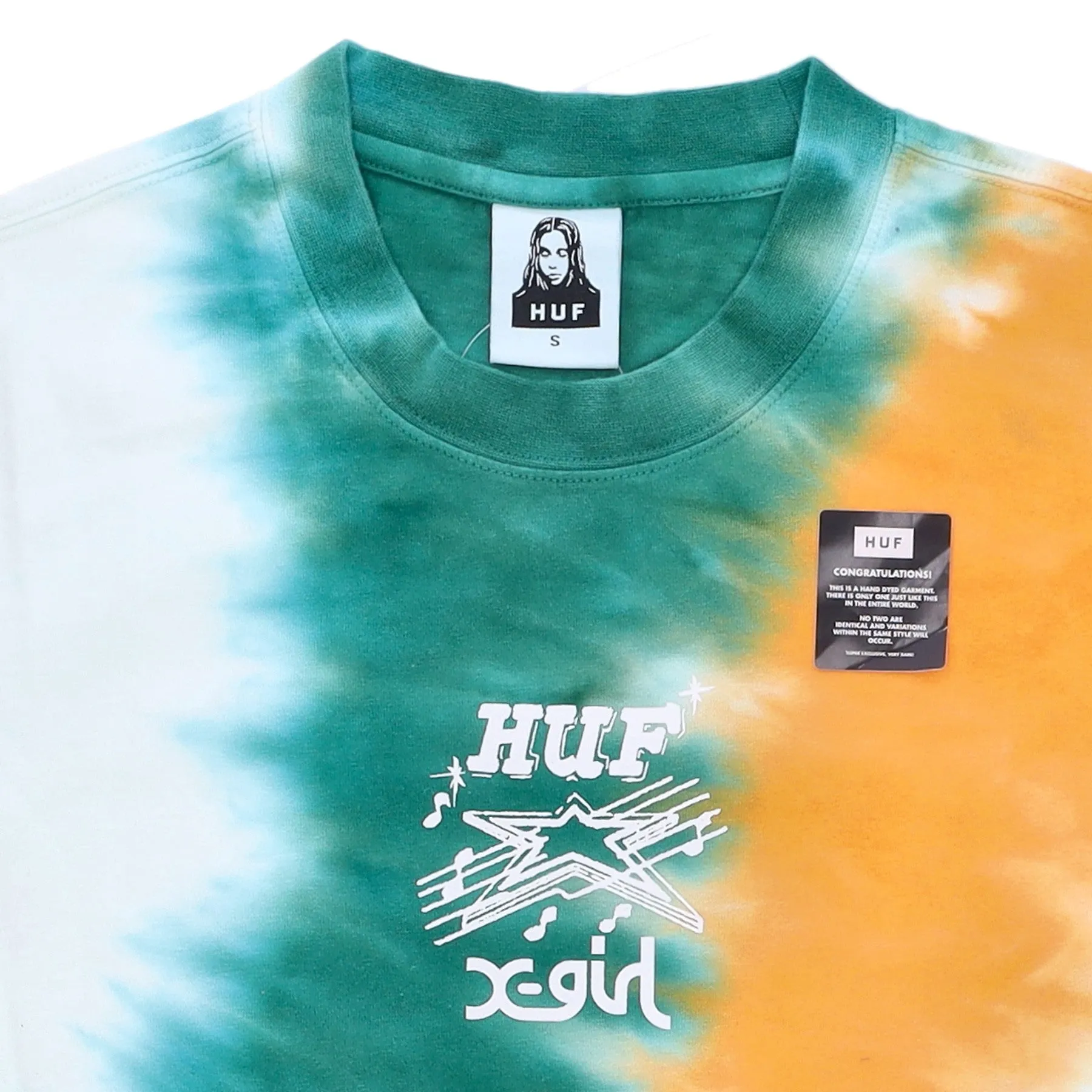 Maglietta Donna Bless Up Tie Dye Relax Tee X X-girl Tie Dye