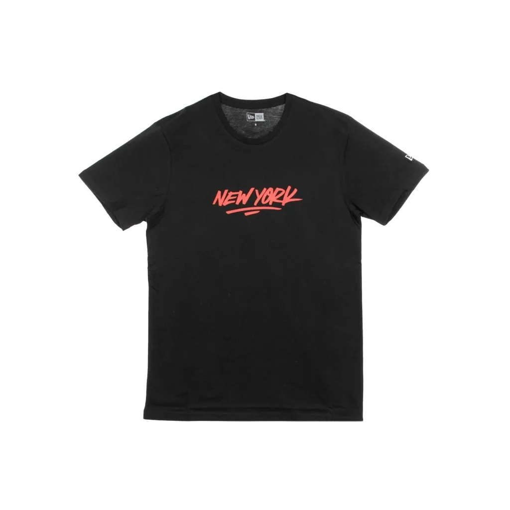 MAGLIETTA NE CONTEMPORARY TEE NEWERA BLACK/RED
