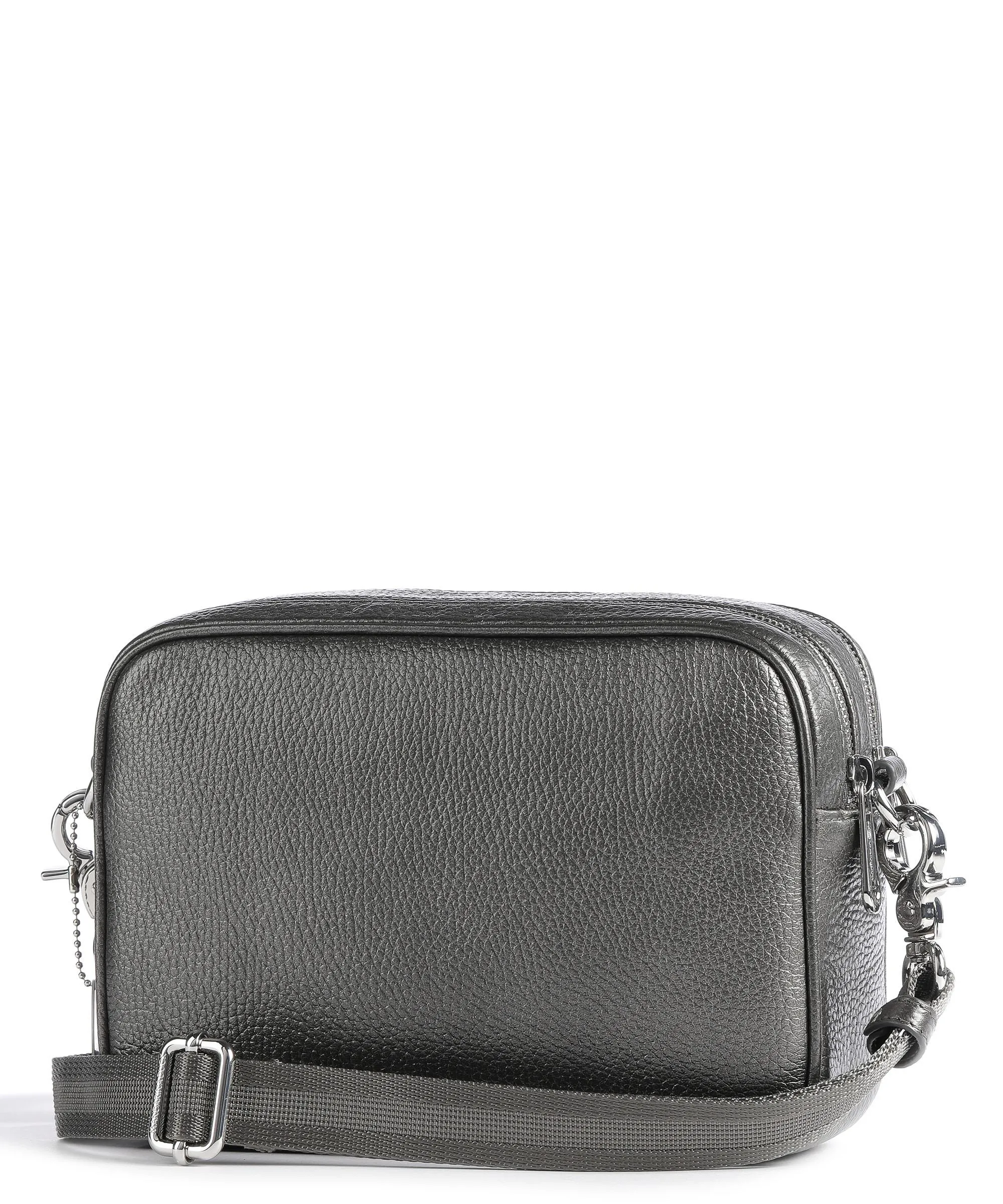  Mandarina Duck Mellow Lux Borsa a tracolla pelle di vitello grana grigio scuro  