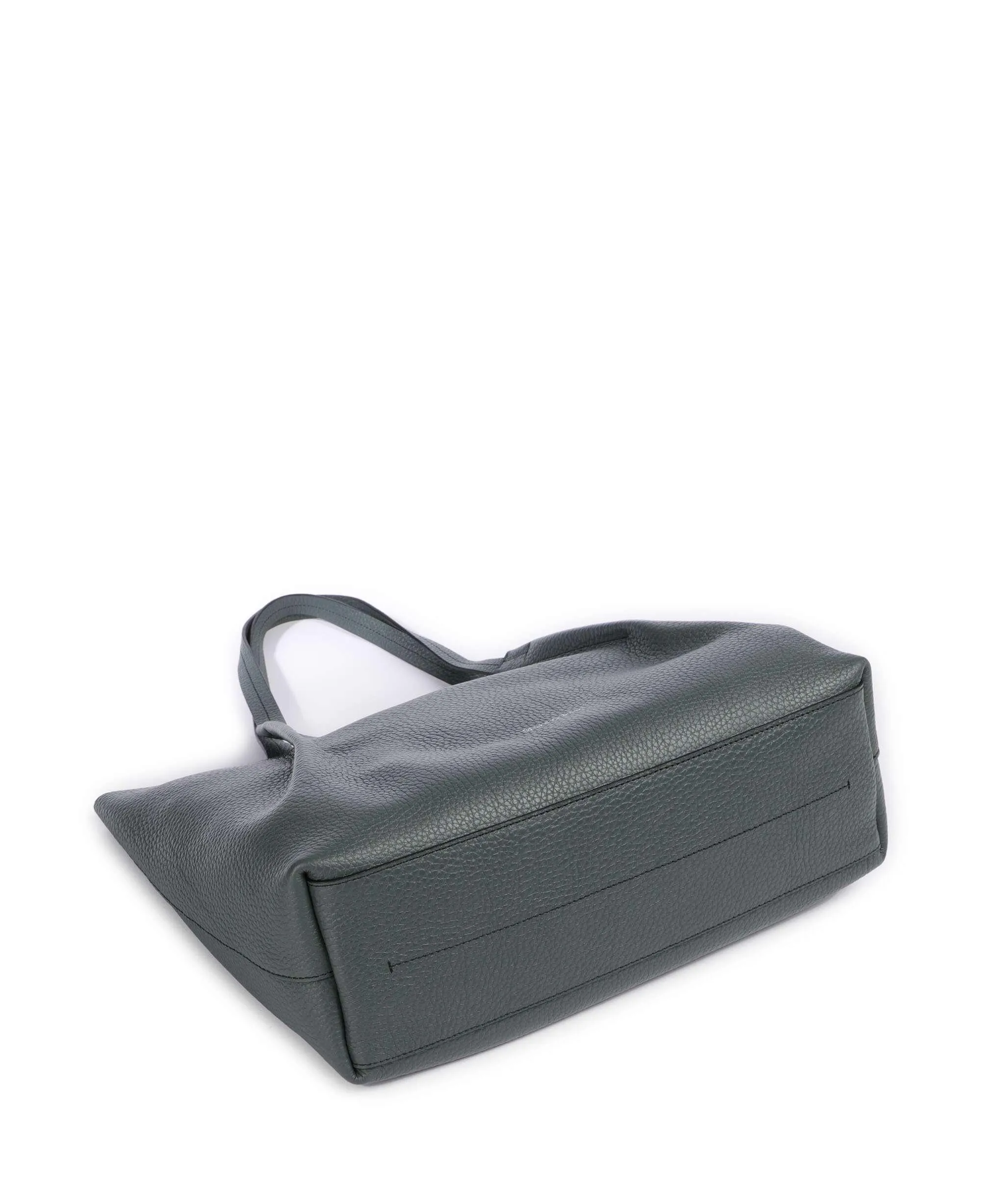  Marc O'Polo Brenna L Borsa shopper pelle granulata verde  