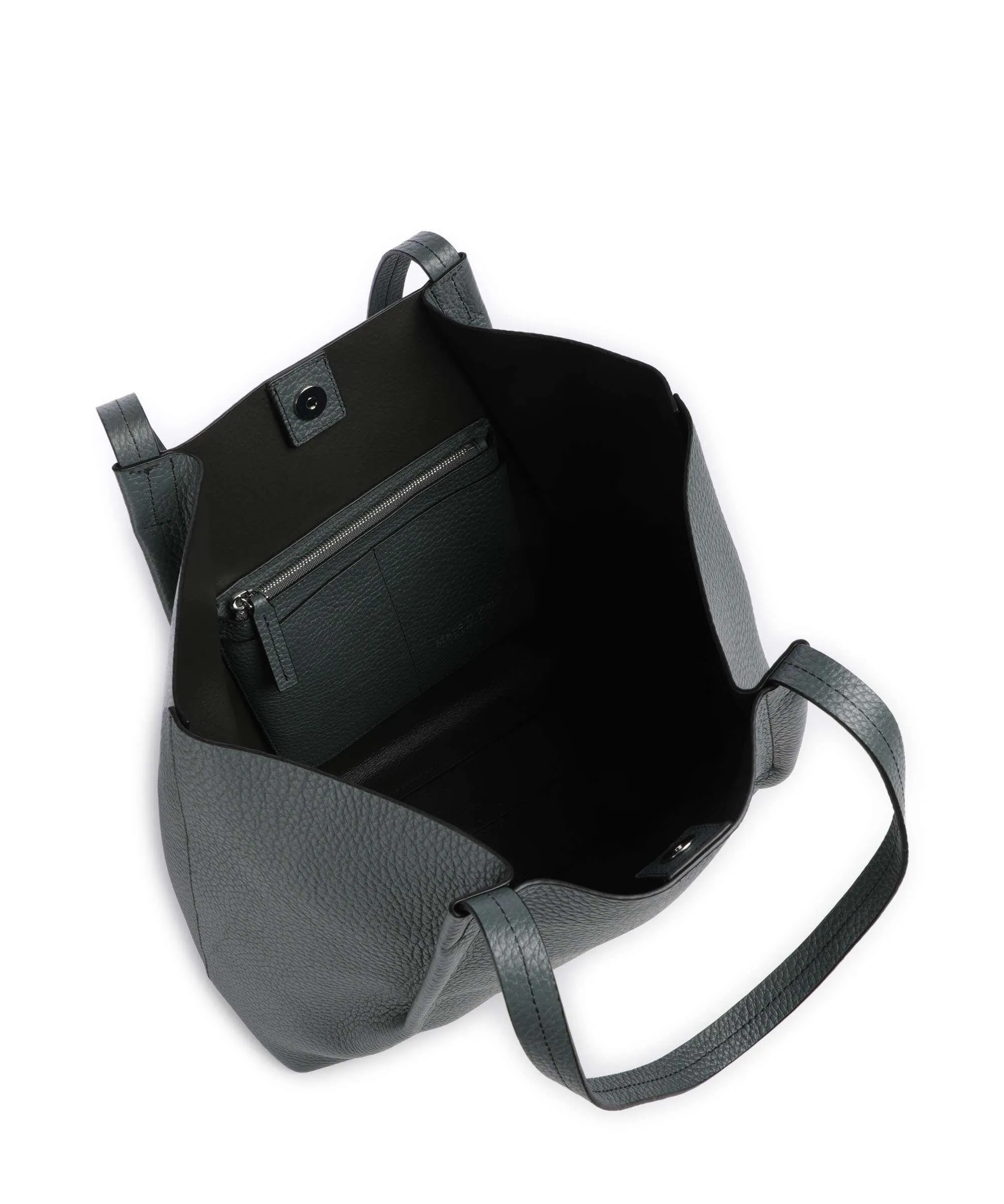  Marc O'Polo Brenna L Borsa shopper pelle granulata verde  