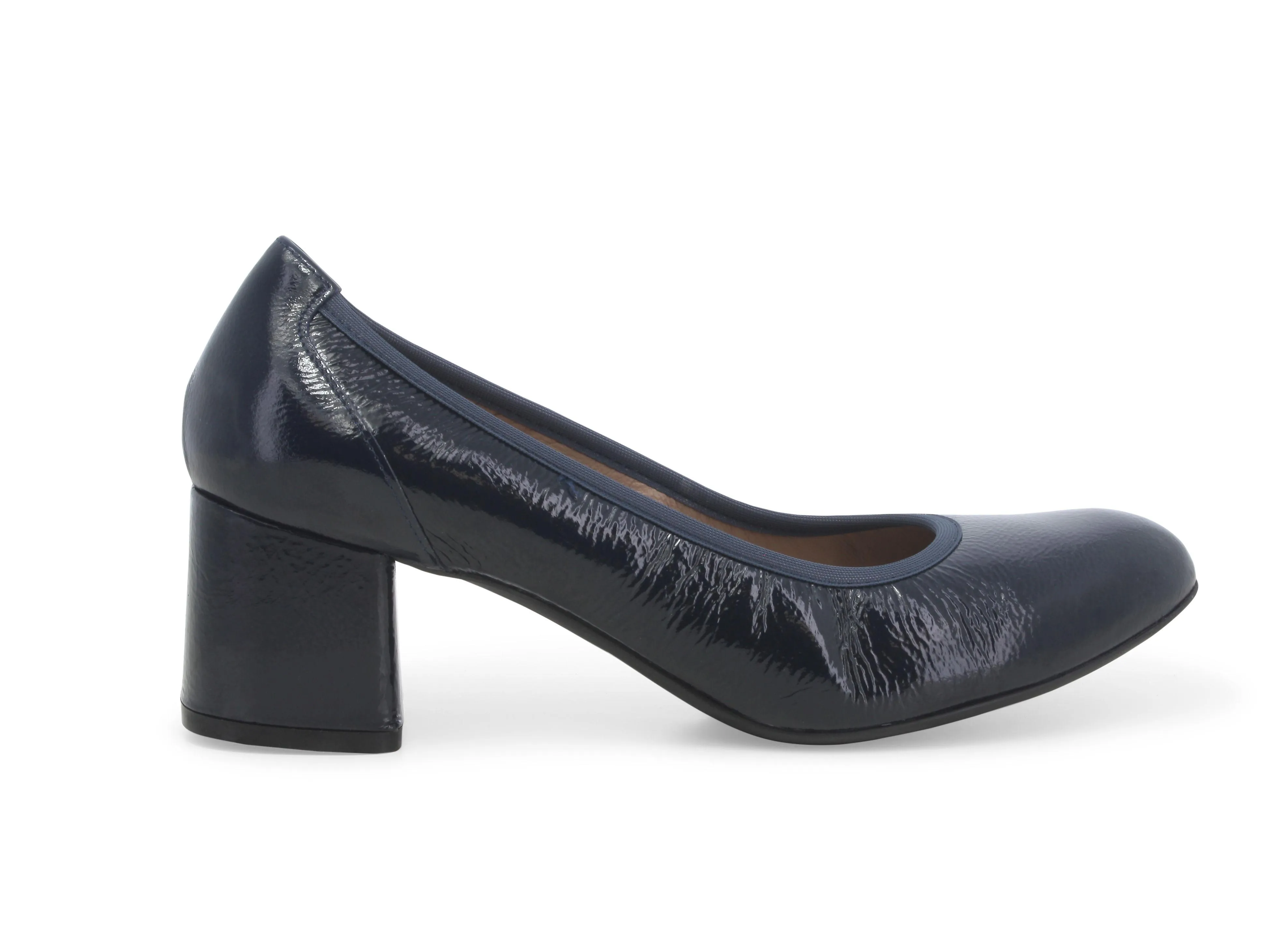 Melluso Decollete donna in vernice blu notte d5096w