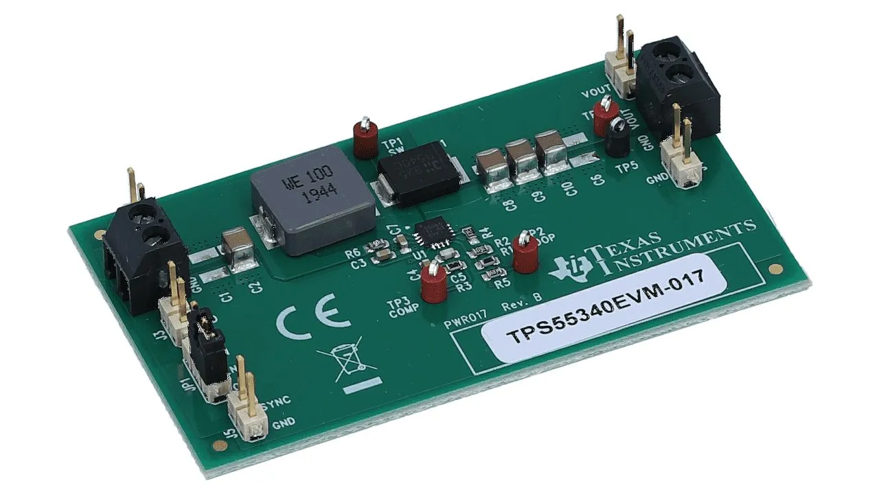 Modulo di valutazione Convertitore c.c.-c.c. per TPS55340 Evaluation Module TPS55340