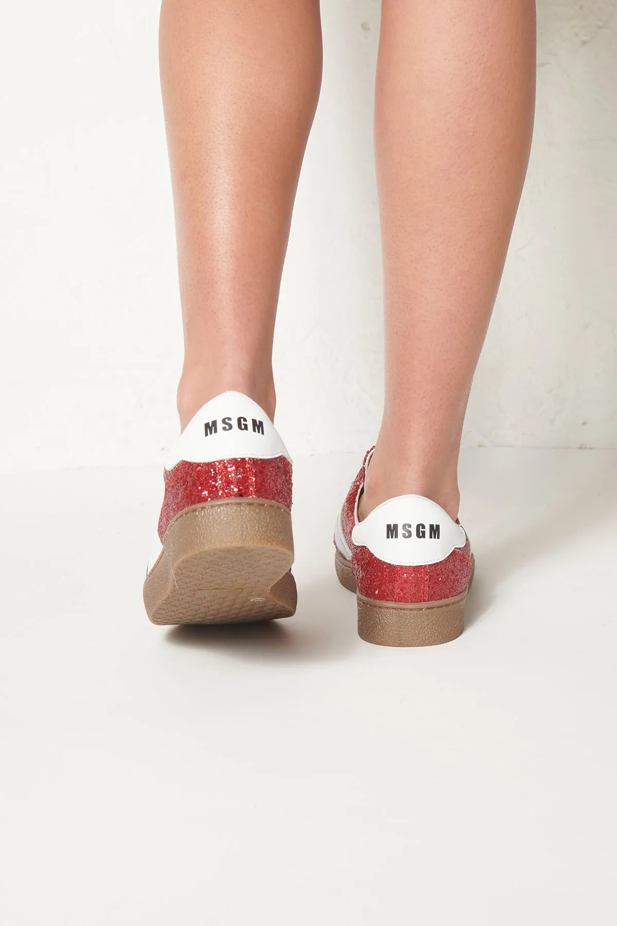 MSGM Sneakers con brillantini