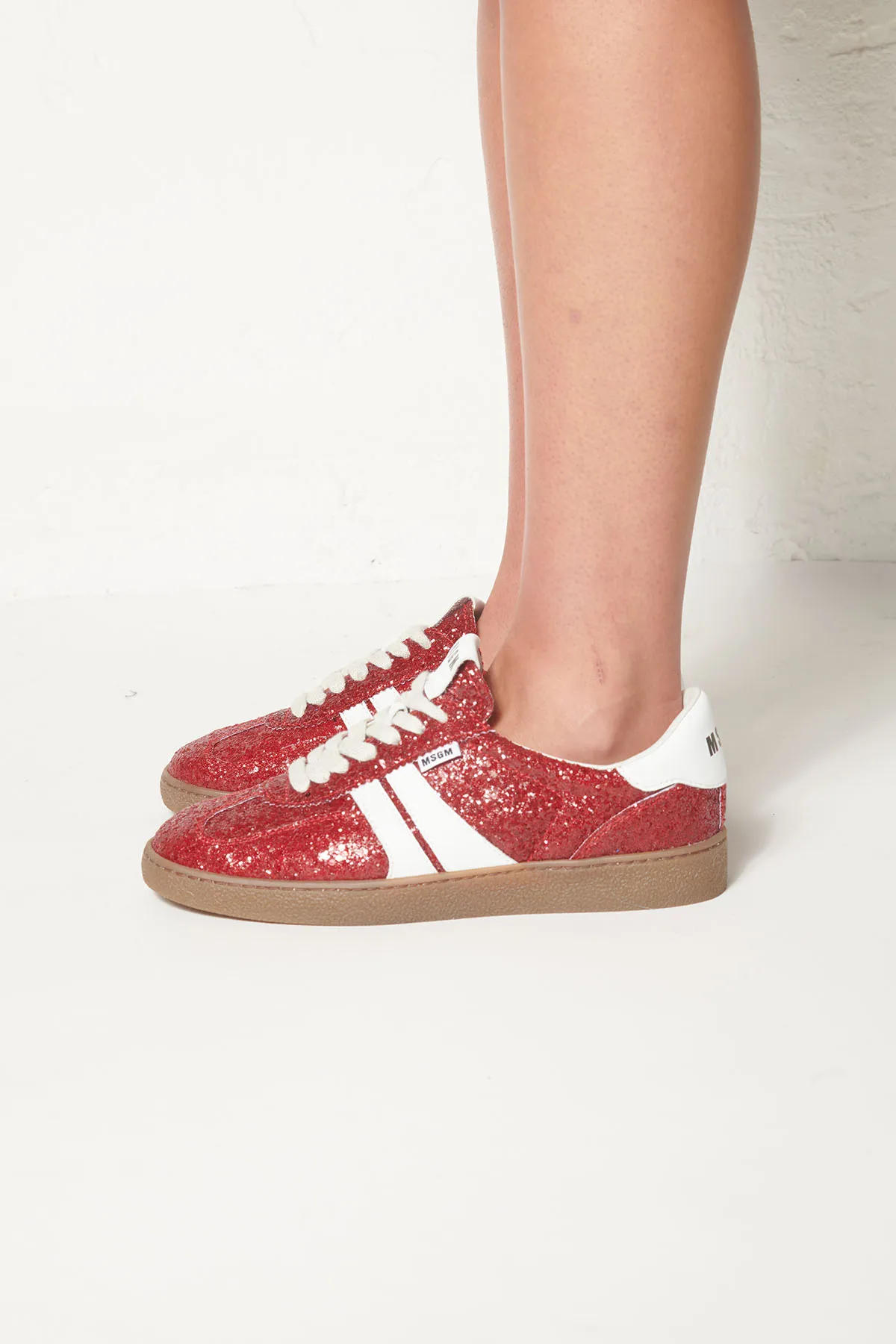 MSGM Sneakers con brillantini