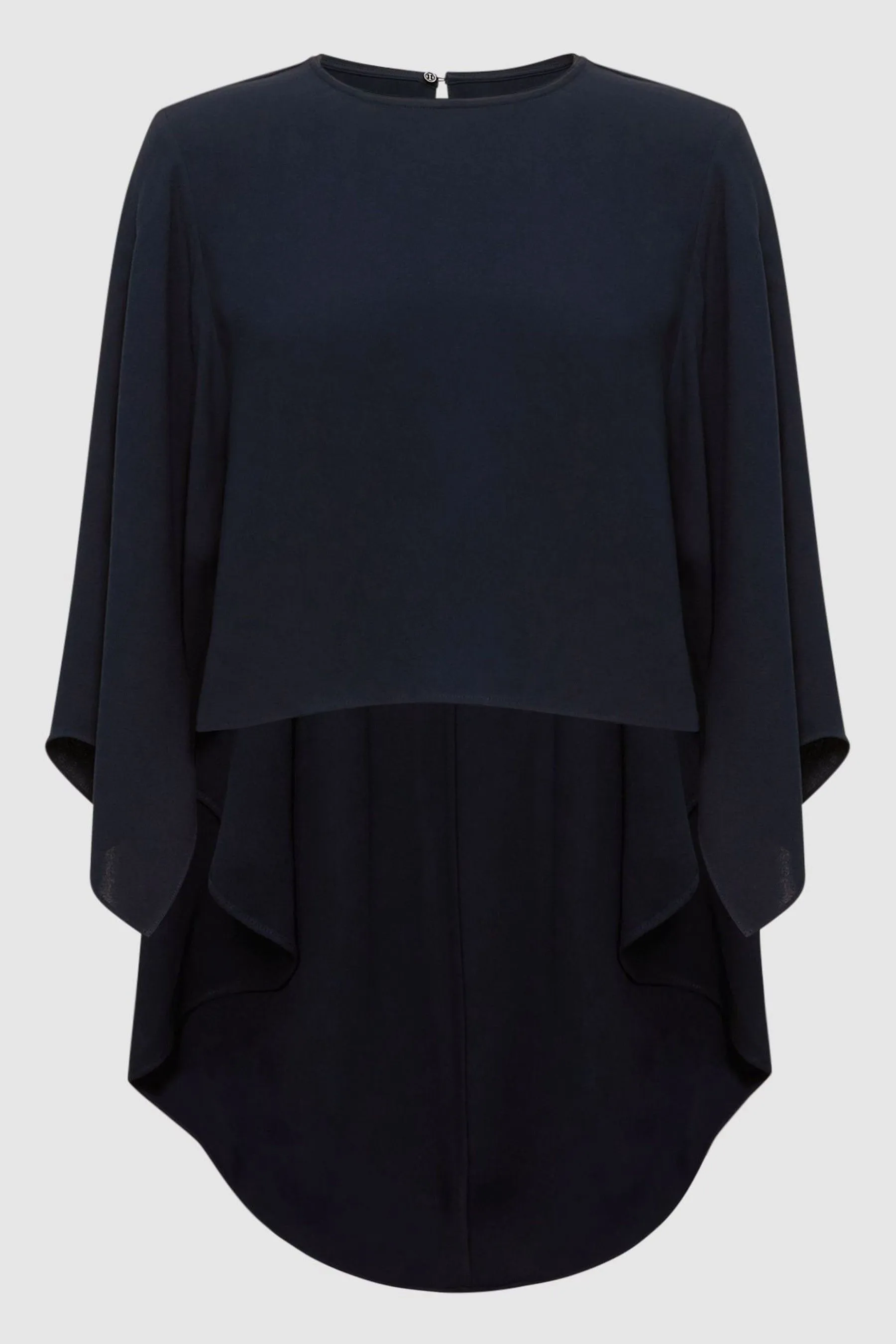 Multicolore - Liana - Blusa con Girocollo a mantella    