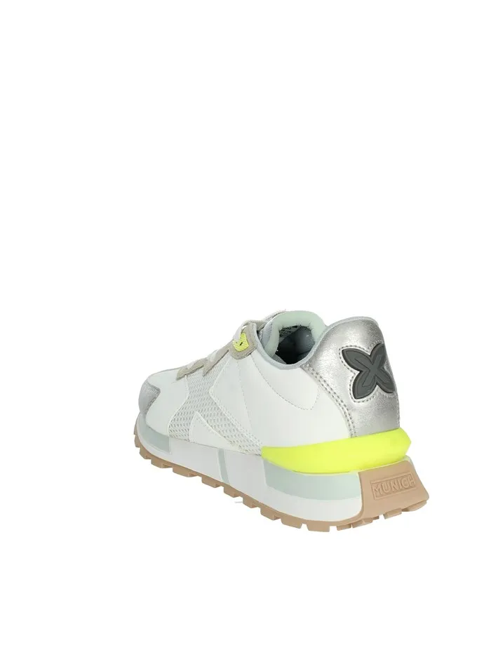 Munich  SNEAKERS BASSA 8189013 BIANCO/ARGENTO