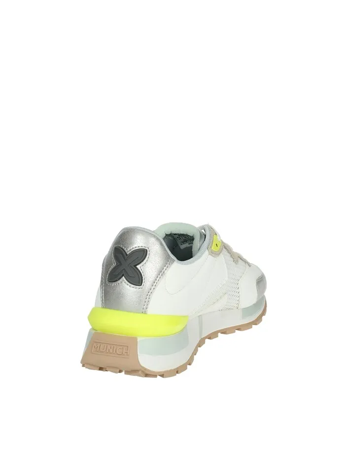 Munich  SNEAKERS BASSA 8189013 BIANCO/ARGENTO