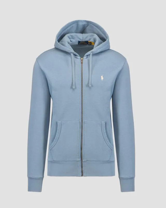 Niebieska bluza z kapturem męska Polo Ralph Lauren 710916692-400