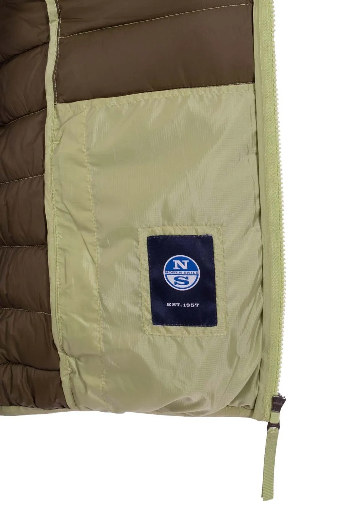 NORTH SAILS Piumino uomo smanicato imbottito con logo