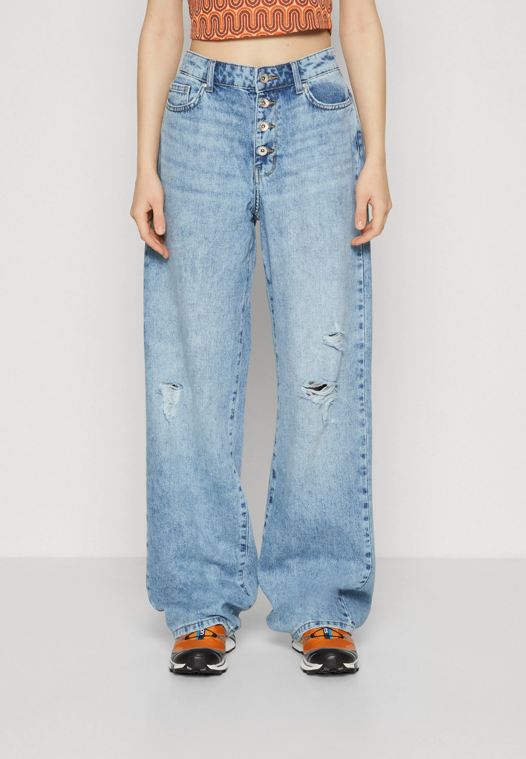 ONLMOLLY WIDE LEG  - Jeans baggy