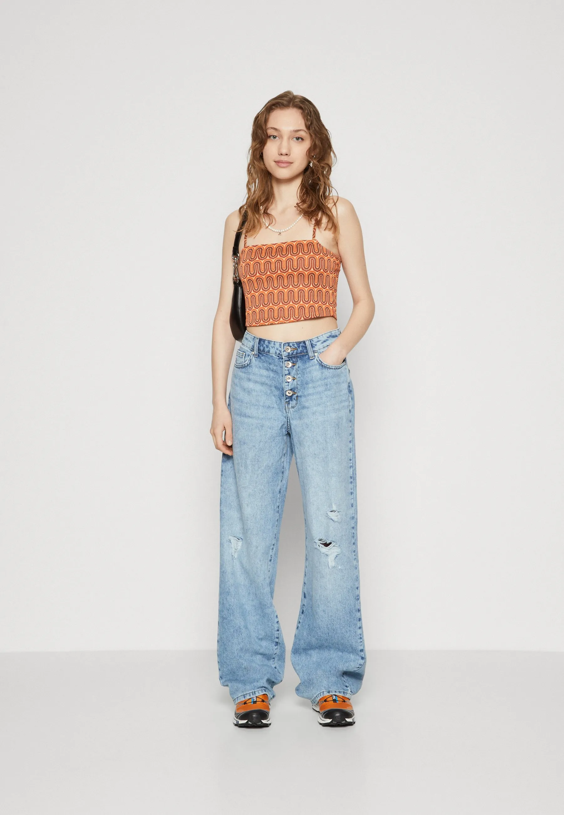 ONLMOLLY WIDE LEG  - Jeans baggy