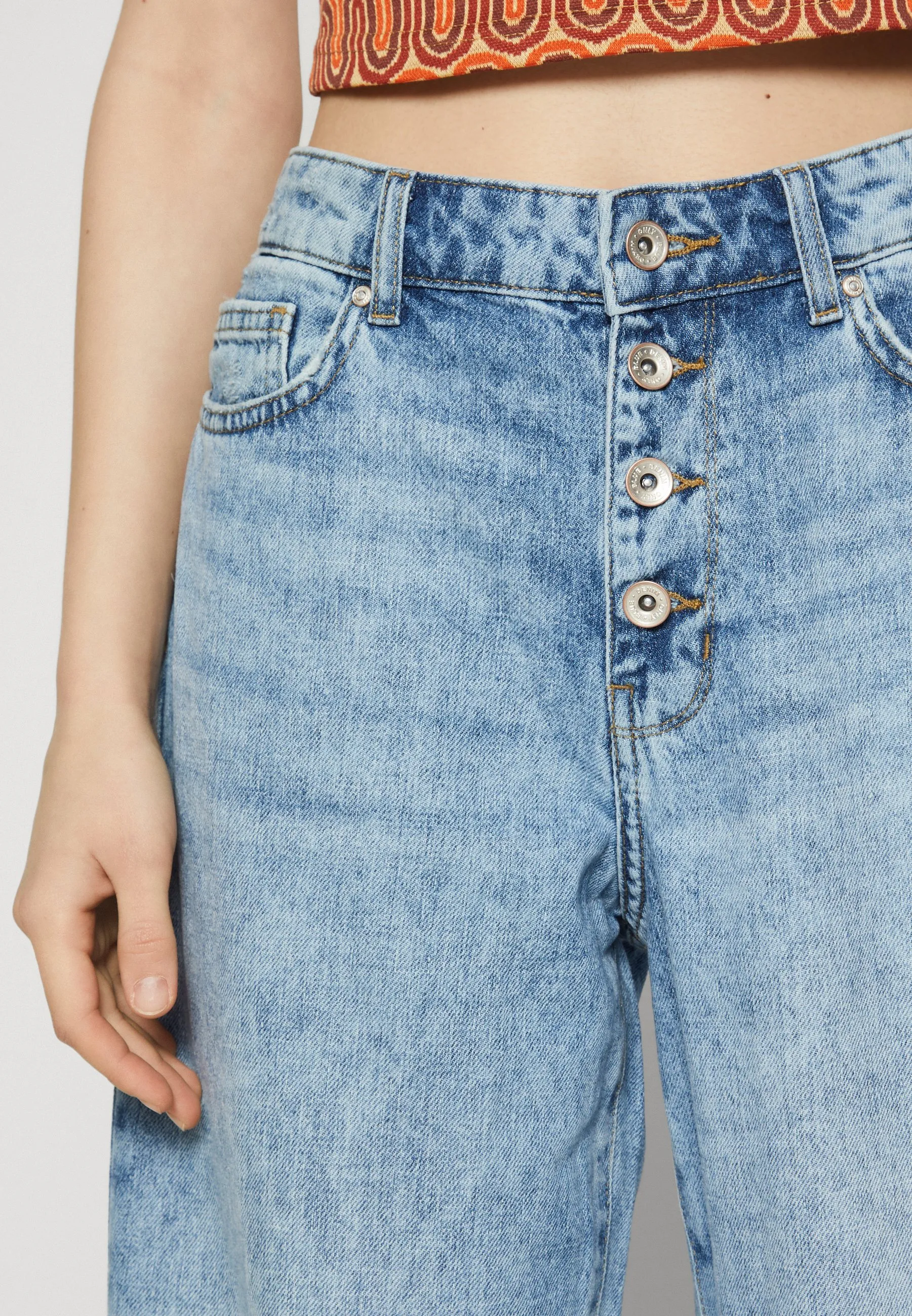 ONLMOLLY WIDE LEG  - Jeans baggy