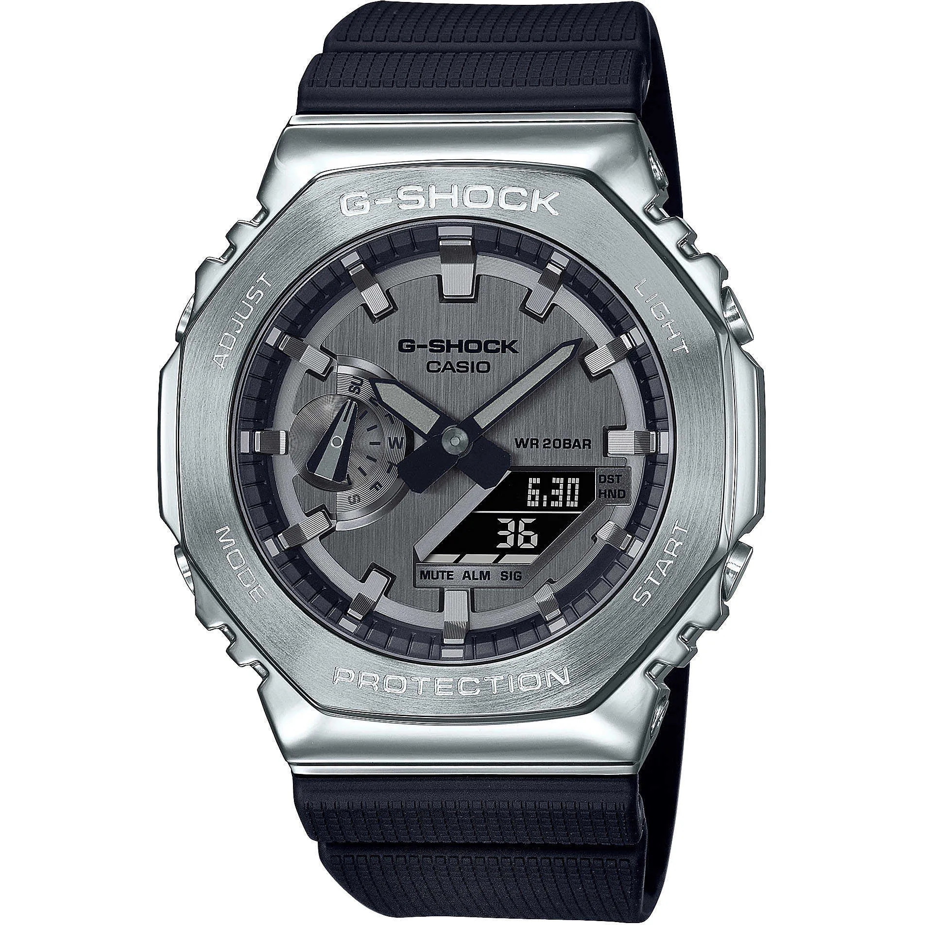 orologio G-Shock Metal Nero multifunzione uomo