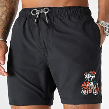 Pantaloncini da bagno Essentials Art Series Arancione Nero