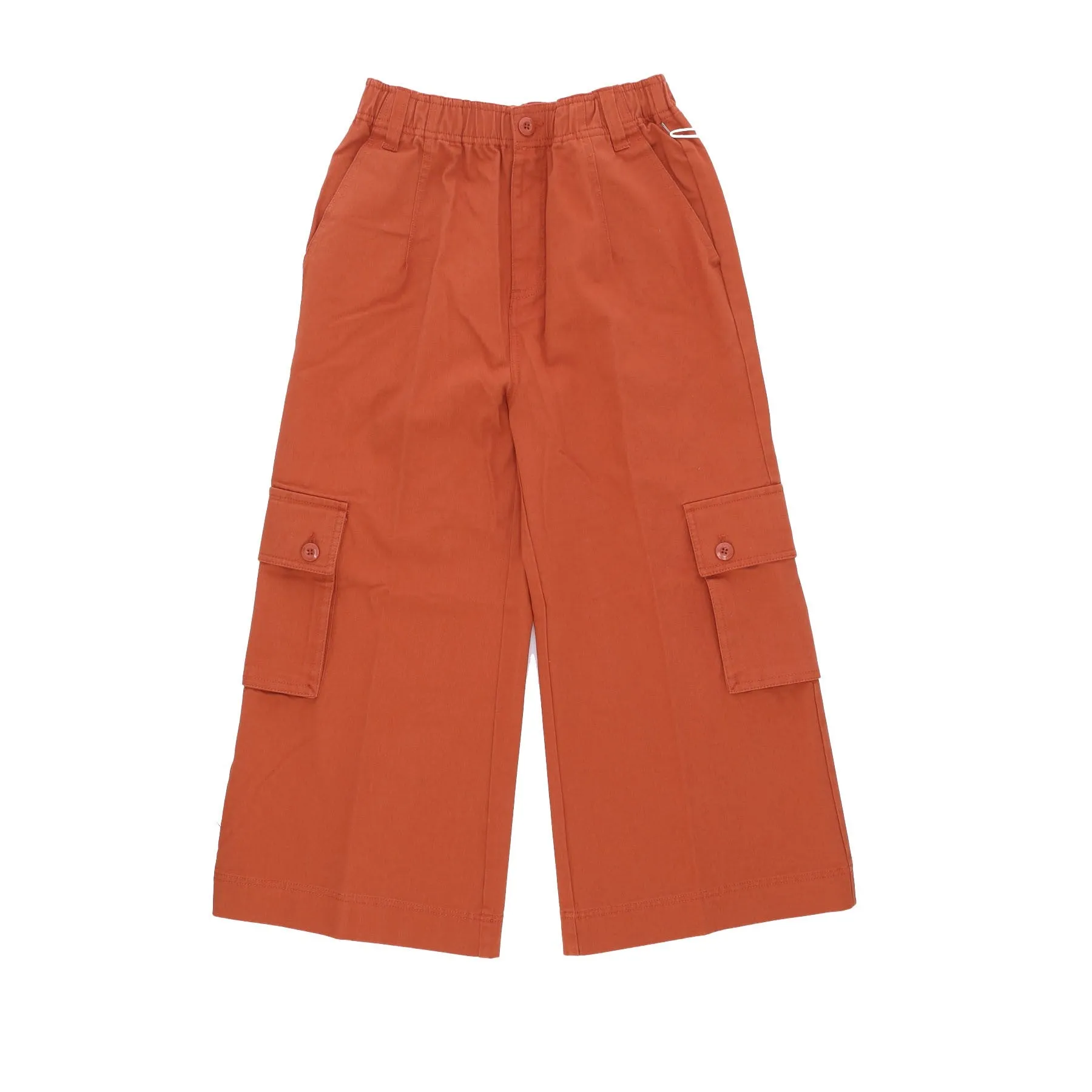 Pantalone Lungo Donna Hazel Cropped Wide Pant Bombay Brown