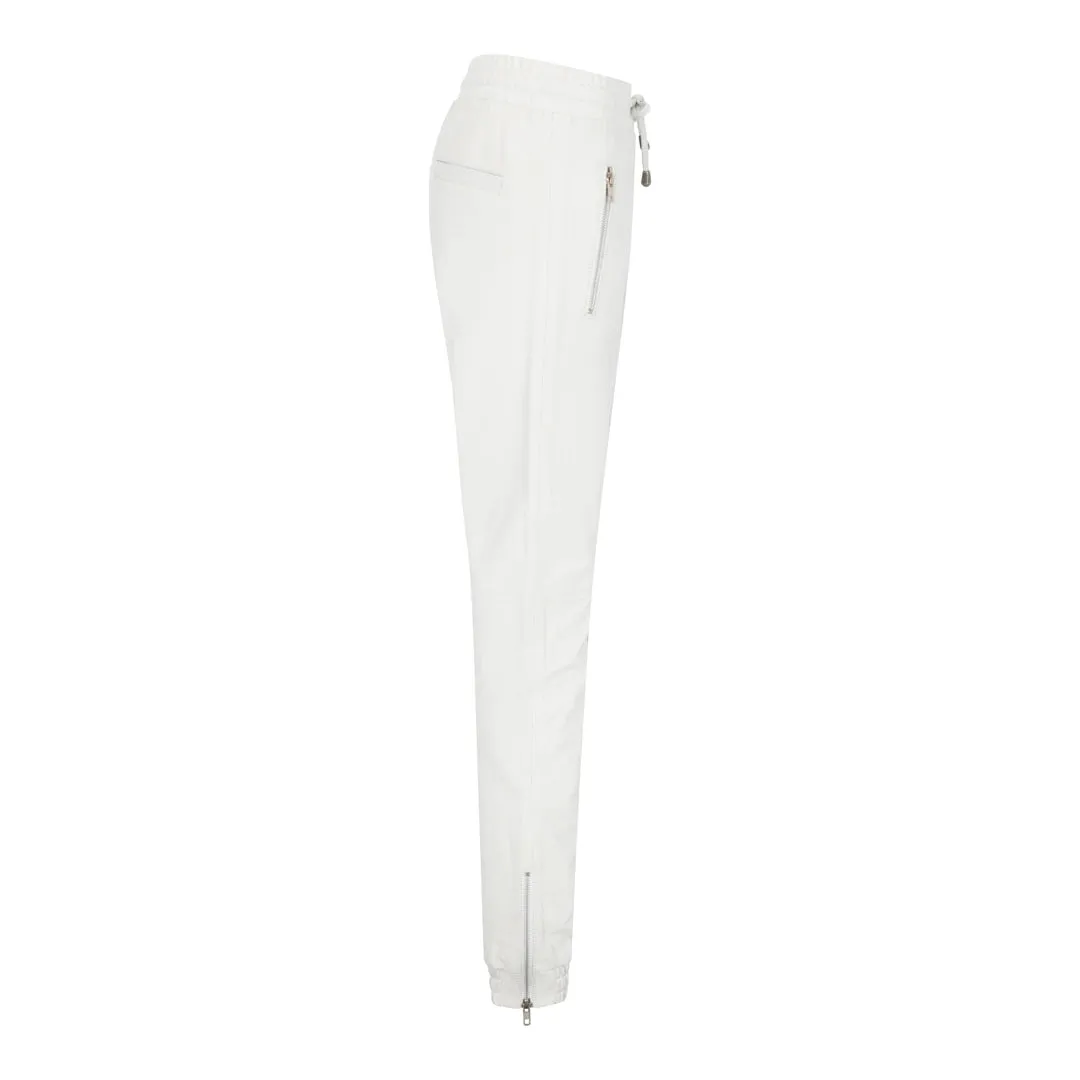 Pantaloni da Donna in Vera Pelle Jogger Jeans Elasticizzati