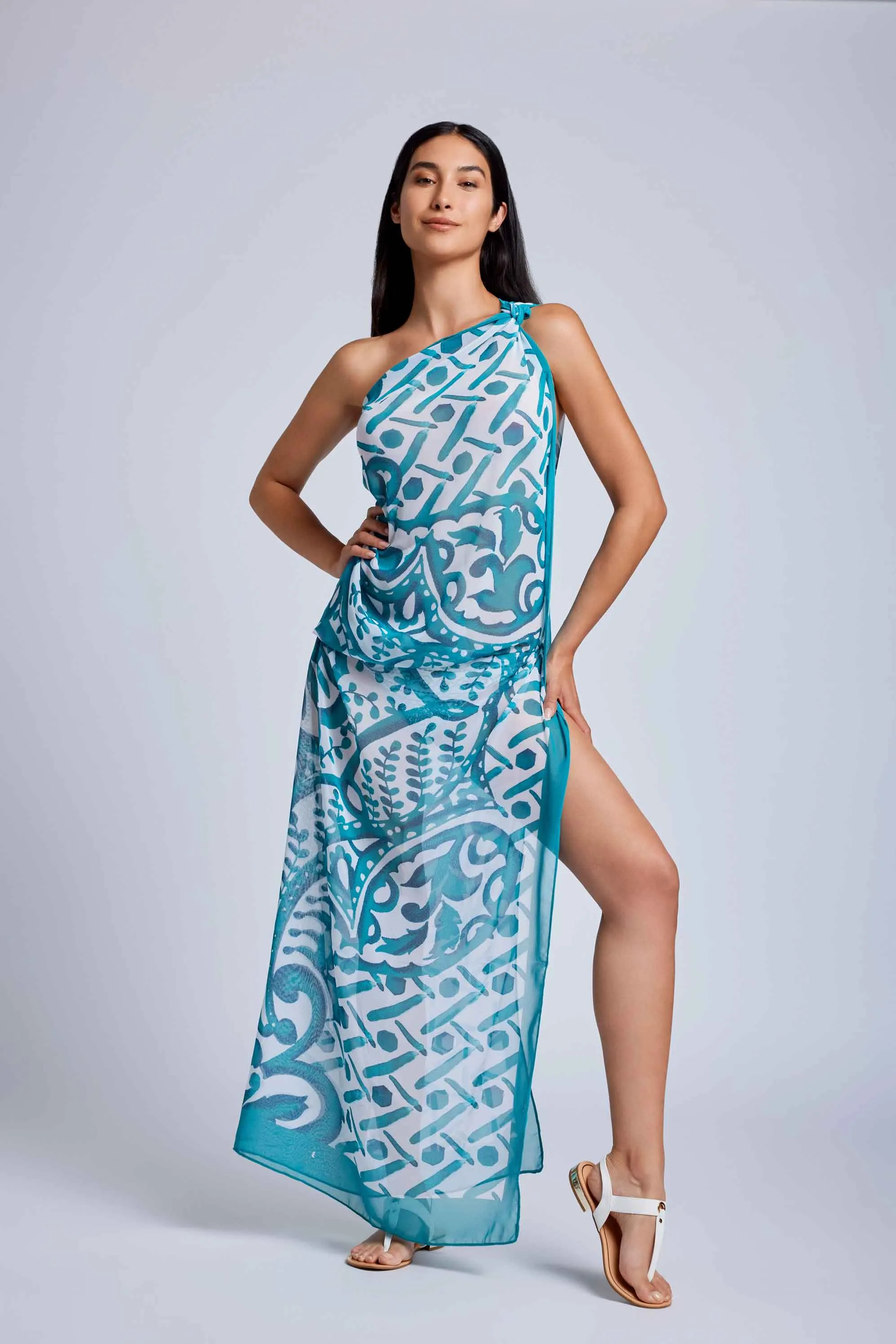 PAREO FOULARD SMERALDO