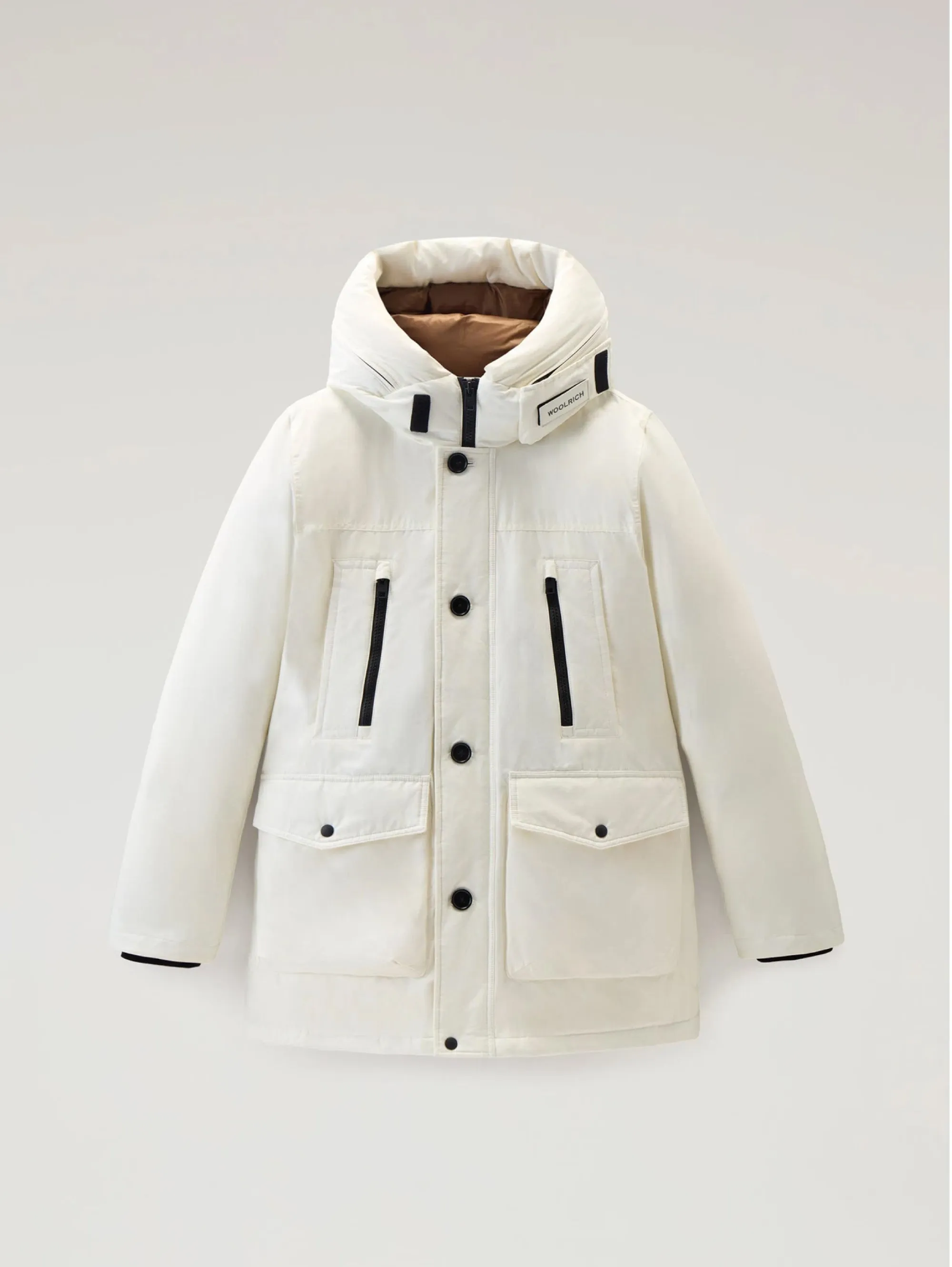 Parka Arctic in Ramar Cloth Rivisitato Bianco