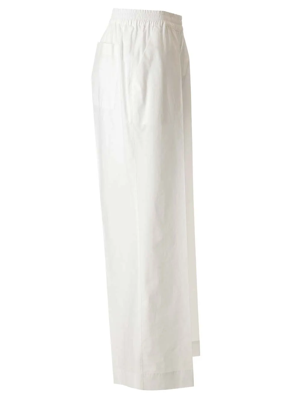   P.a.r.o.s.h.  Pantaloni in cotone bianco  