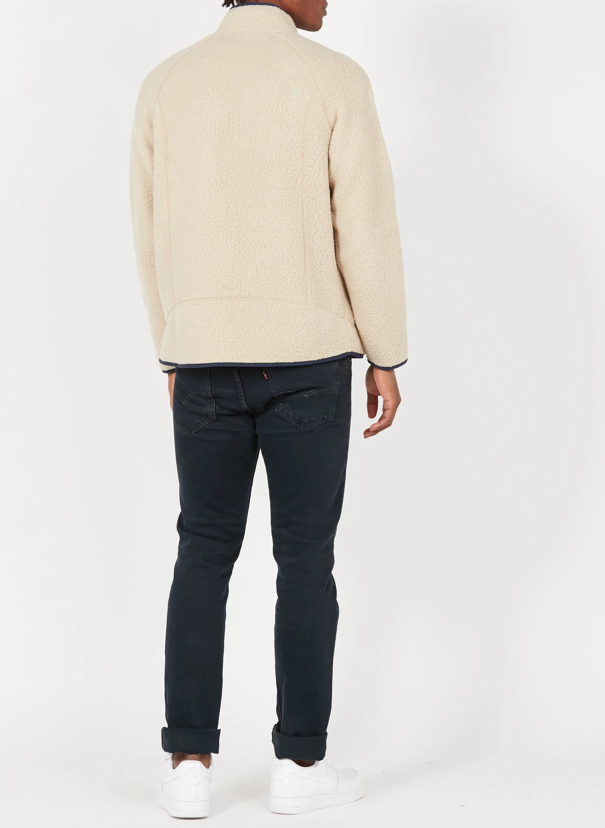  PATAGONIA   Pile a collo alto testurizzato | Beige